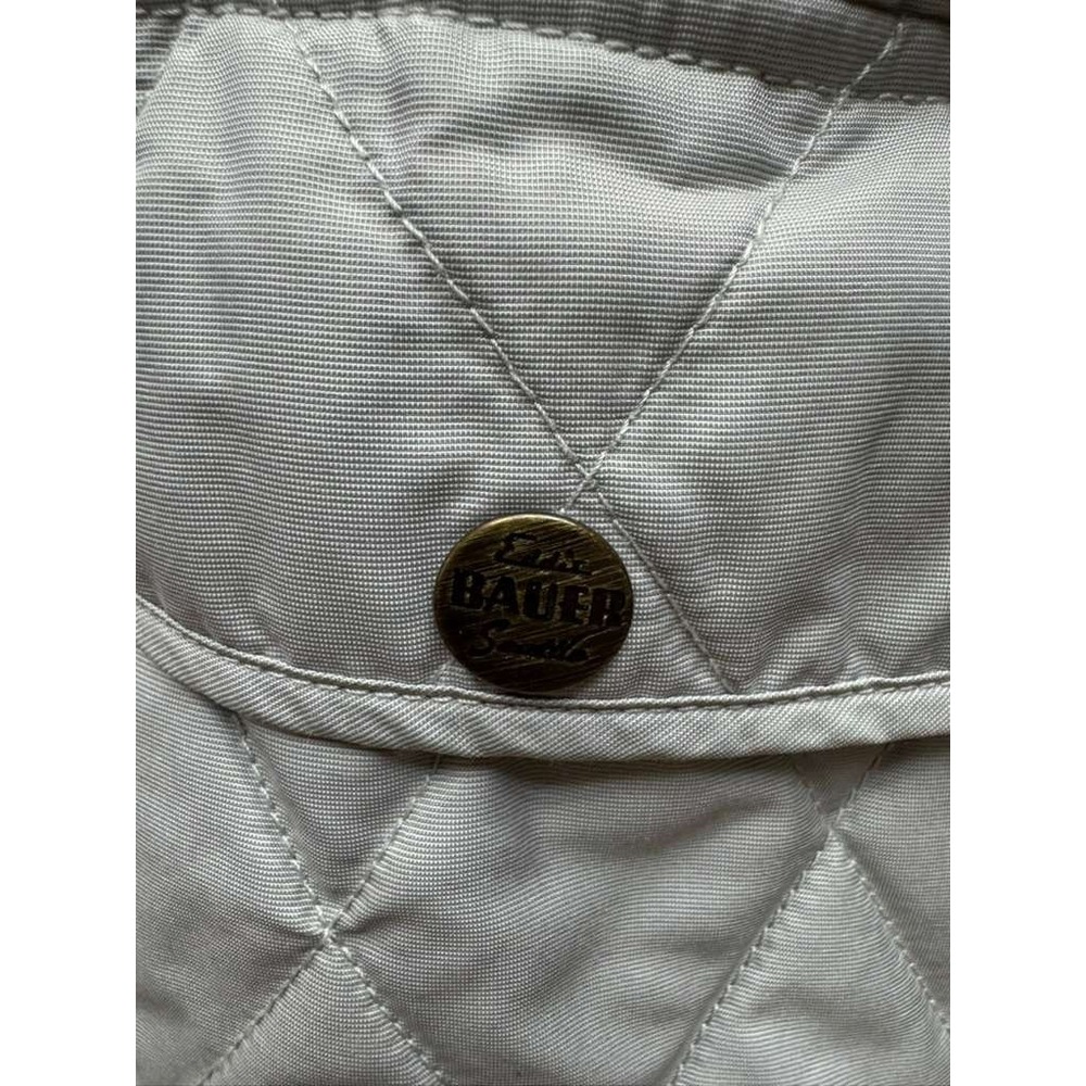 Eddie Bauer EB 550 Fill Power Goose Down Quilted Jacket Grey Womens Size M - Picture 9 of 15